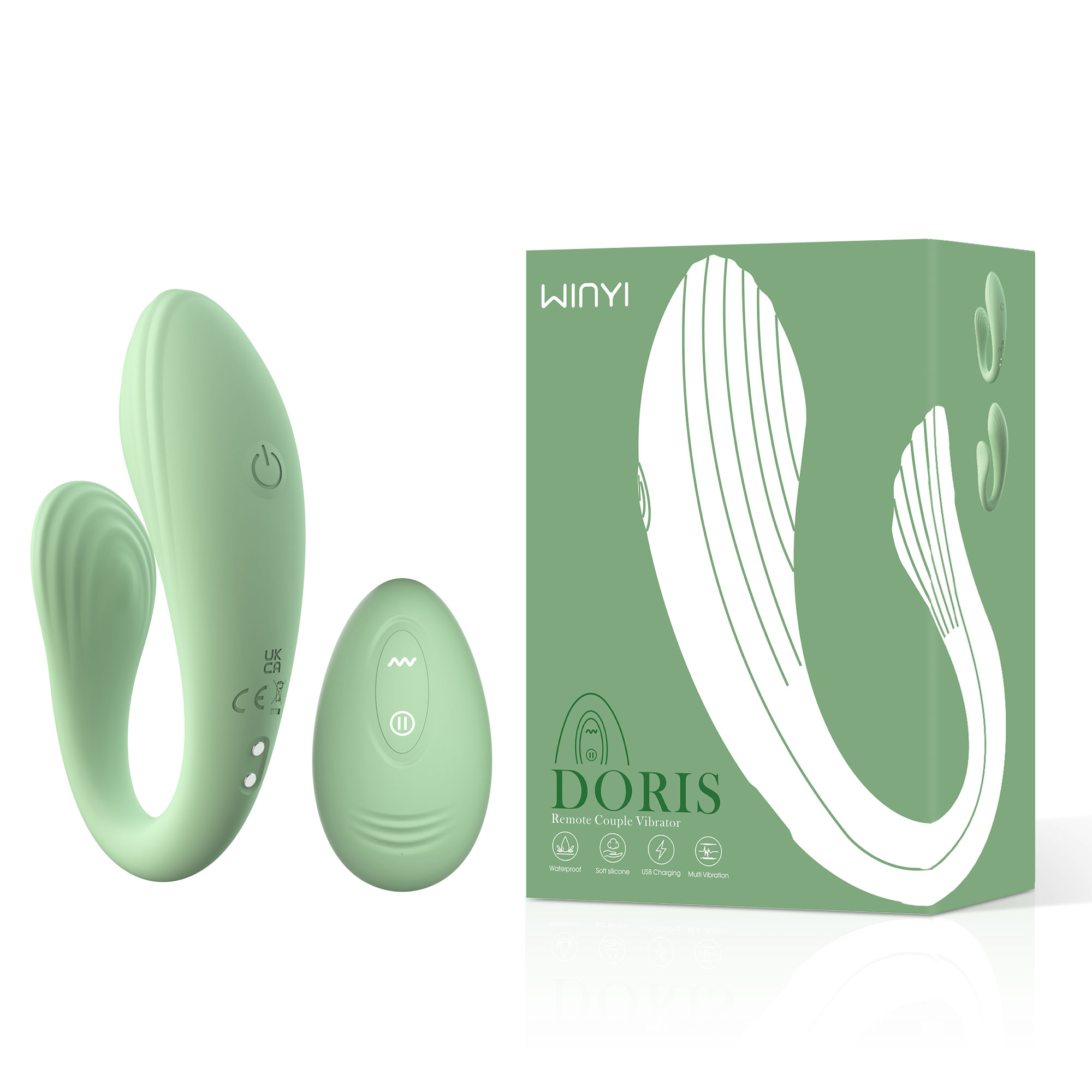 sex toy packaging design-wireless egg vibrator-manufacturer