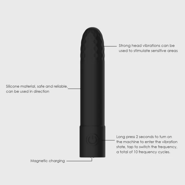 WY0673-WINYI sex toy manufacturer-mini bullet vibrator