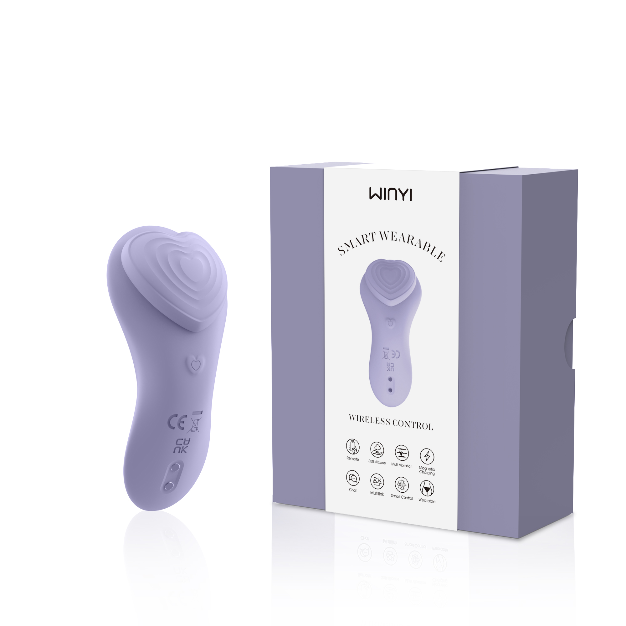 WY0630-APP controlled panty vibrator for women sex toy manufacturer