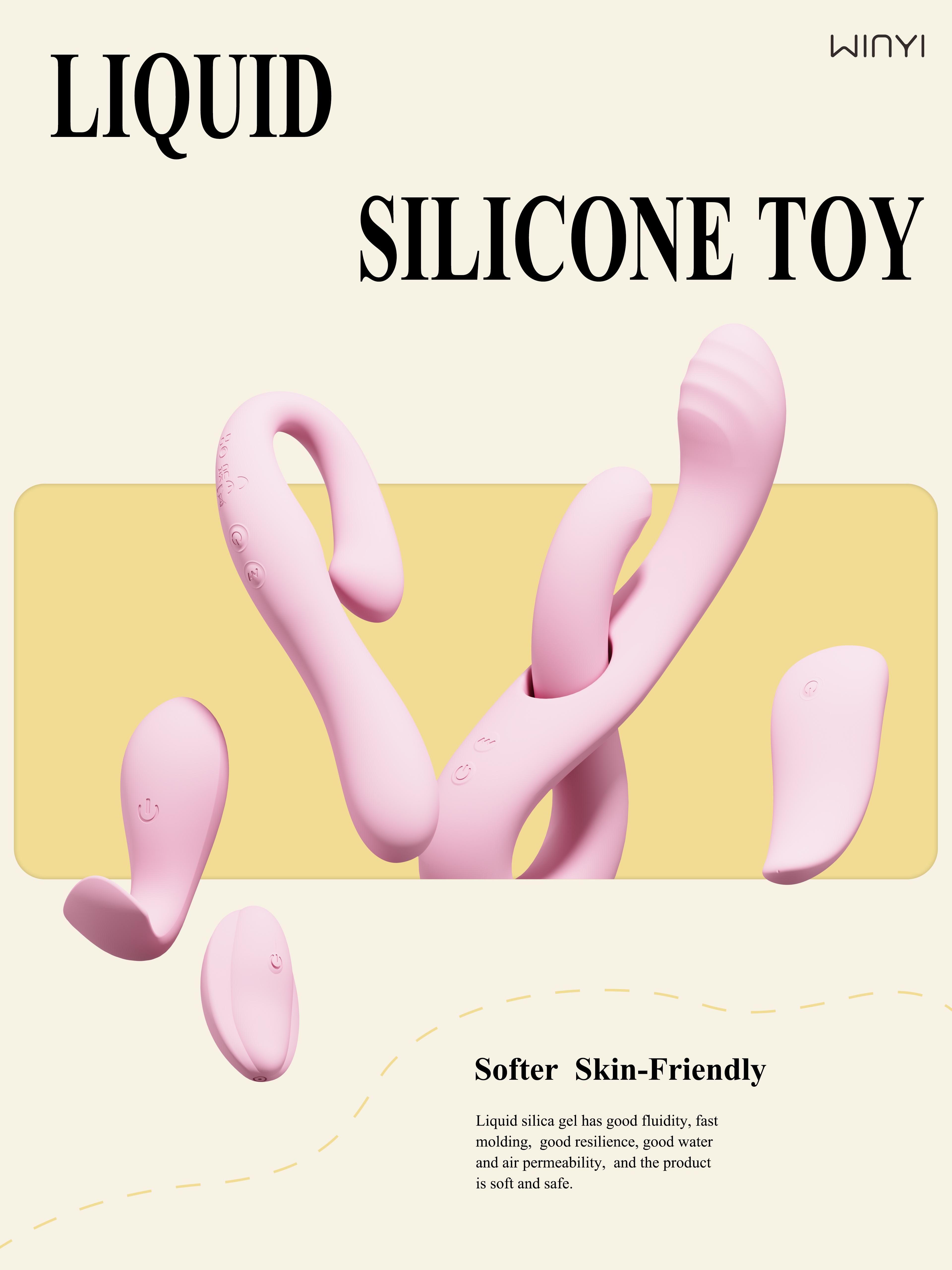 line of liquid silicone sex toys from WINYI-sex toy manufacturer