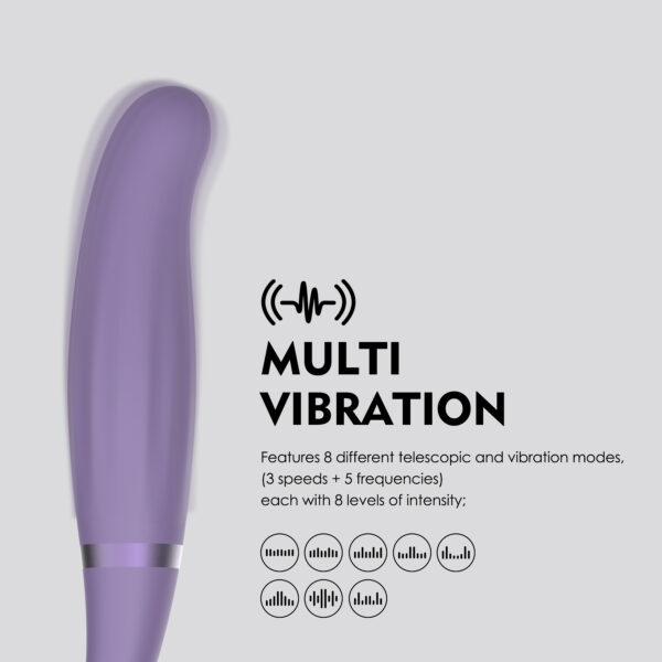 2 In 1 Clitoral G Spot Thrusting Vibe For Women-WY0647 Erica-by WINYI adult toy manufacturer