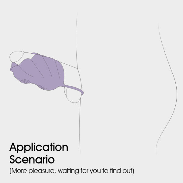 APP Rideable Vibrator, innovative Clit Stimulator Sex Adult Toys produced by WINYI sex toy manufacturer